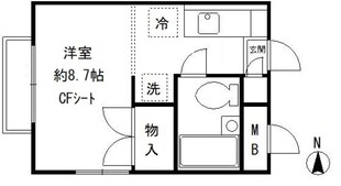 フィルコート平の物件間取画像